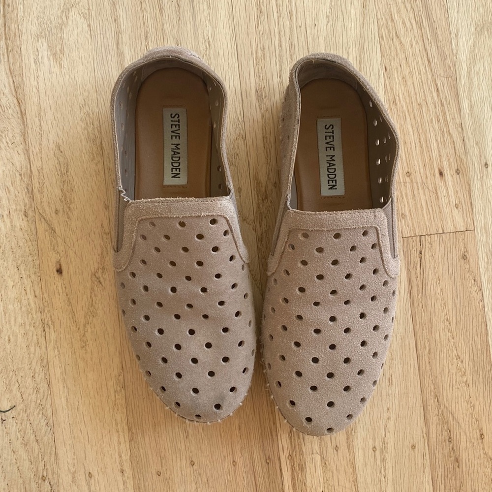 Suede Espadrilles